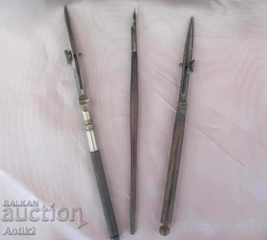 Delivery of 1700th 18th Century Ebony Drawing Set Delivery of 1700th 18th Century Ebony Drawing Set