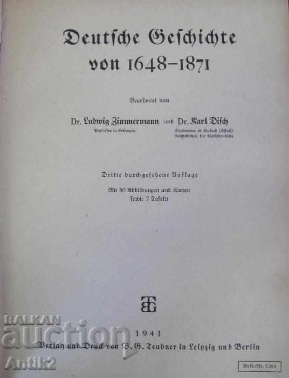 1941years. Book History of Germany 1648-1871c. Berlin with price 48.00 BGN | € 24.54 1941years. Book History of Germany 1648-1871c. Berlin with price 48.00 BGN | € 24.54