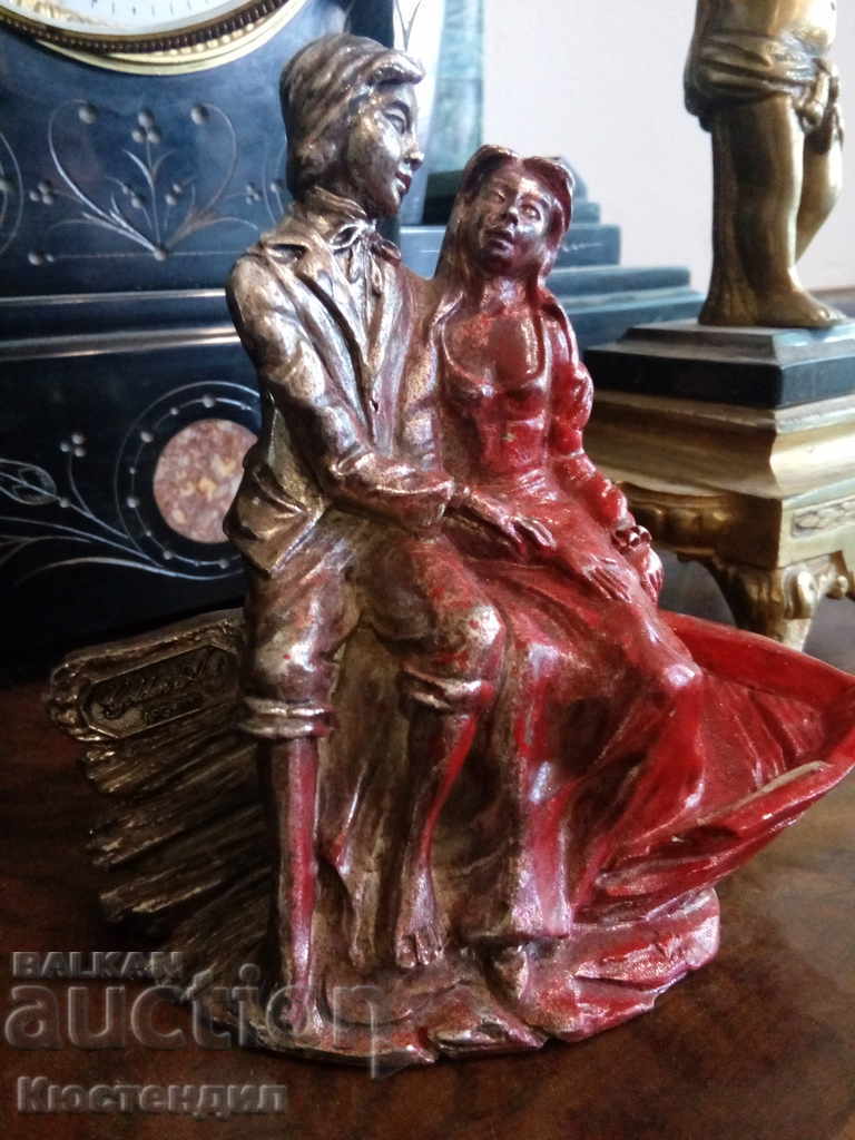 ITALIAN GOLDEN ART SILVER PLATED STATUETTE with price 100.00 BGN | € 51.13 ITALIAN GOLDEN ART SILVER PLATED STATUETTE with price 100.00 BGN | € 51.13