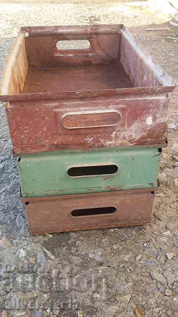 Lot storage boxes metal box with price 65.00 BGN | € 33.23 Lot storage boxes metal box with price 65.00 BGN | € 33.23