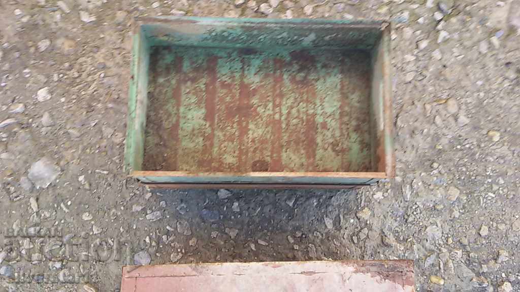 Auction Lot storage boxes metal box Auction Lot storage boxes metal box