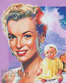 Set of 2 Pieces of Mark Marilyn Monroe, 1995, Mongolia - 6 Set of 2 Pieces of Mark Marilyn Monroe, 1995, Mongolia - 6