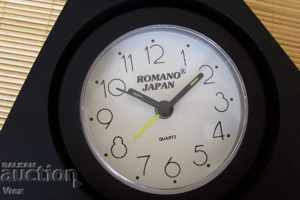 Auction Quartz alarm clock - ROMANO Auction Quartz alarm clock - ROMANO