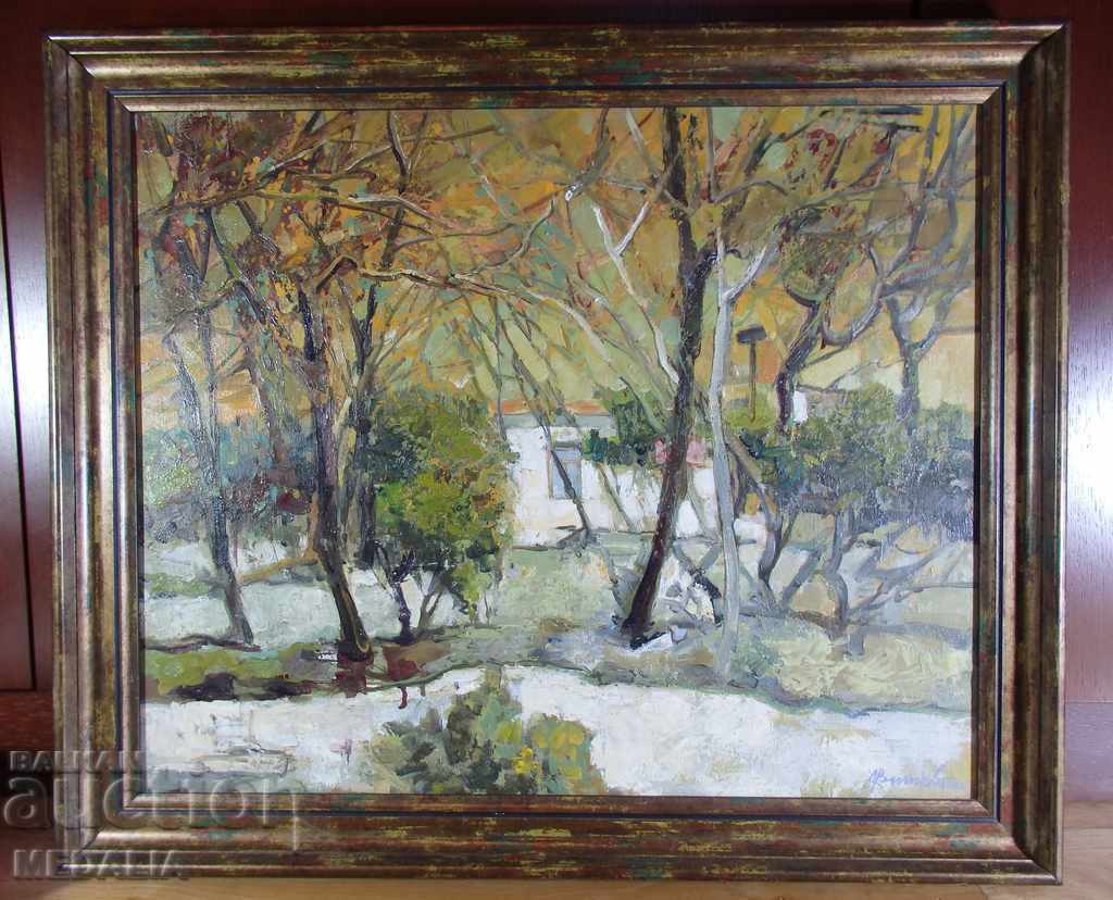 Dimitar Vitkov-Landscape-oil-signed