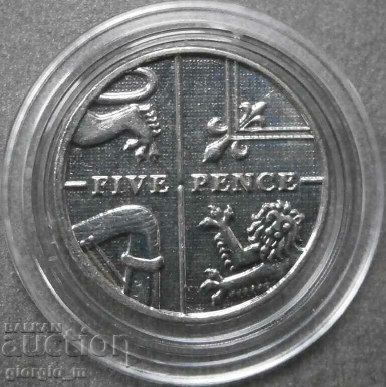 5 pence Great Britain 2013