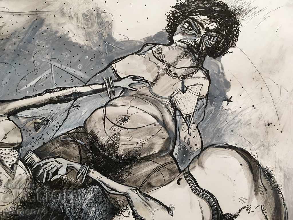 Drawing-CONVERSATION with price 180.00 BGN | € 92.03