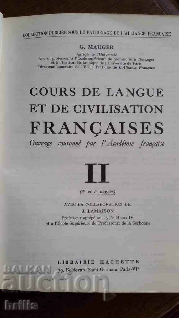 Manualul francez Volumul 2 Nivelul 3 și 4