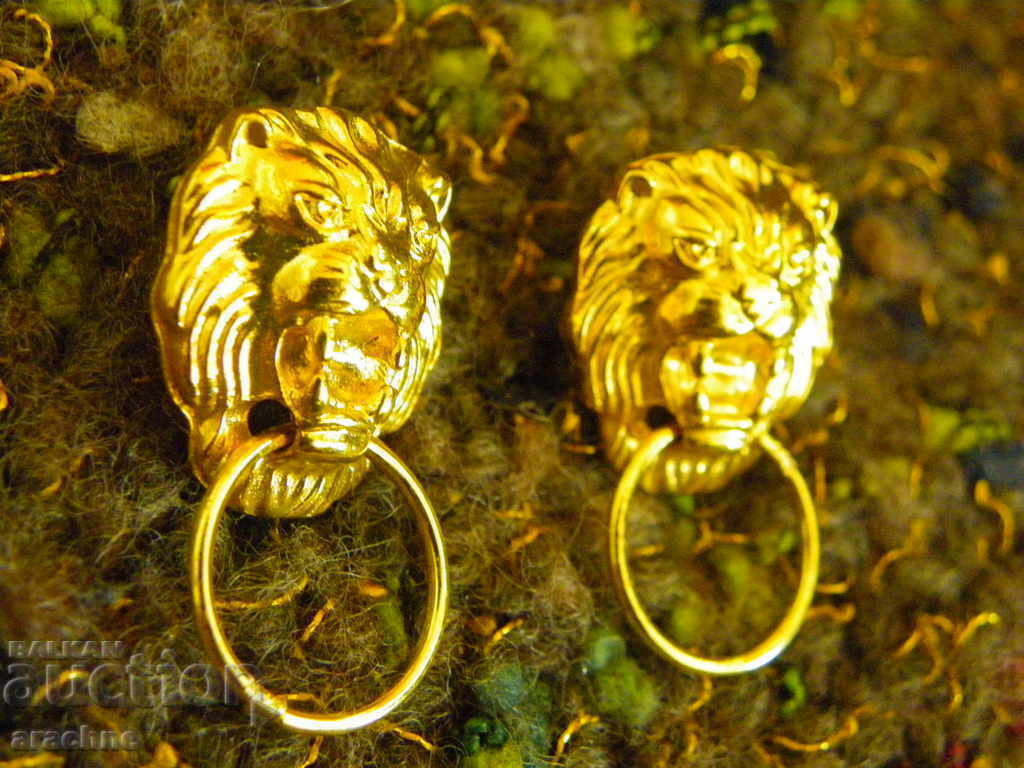 Позлатени сребърни обици - 5 Позлатени сребърни обици - 5