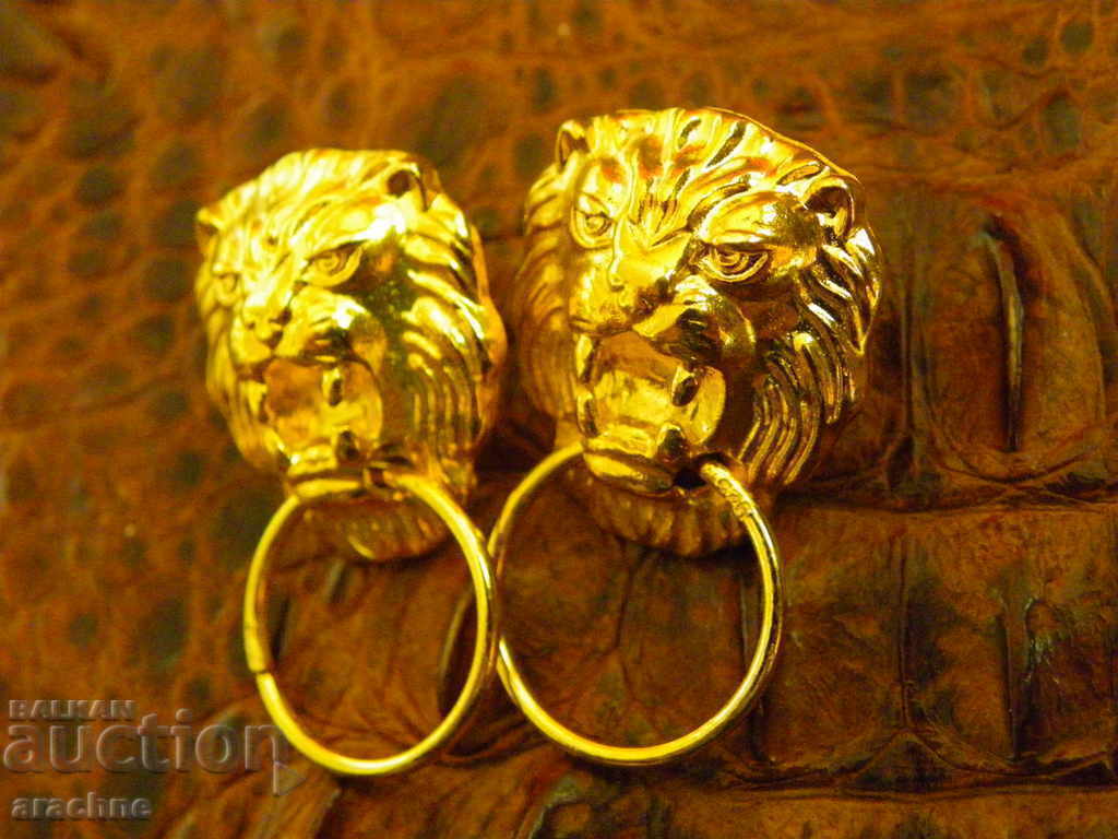 Позлатени сребърни обици - 7 Позлатени сребърни обици - 7