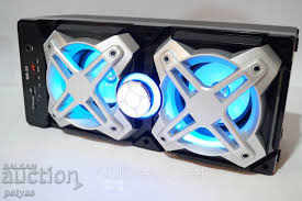 Преносима активна тонколона QS-33,2×4″ усилвател,FM,MP3,BT с цена 40.00 лв. | € 20.45 Преносима активна тонколона QS-33,2×4″ усилвател,FM,MP3,BT с цена 40.00 лв. | € 20.45