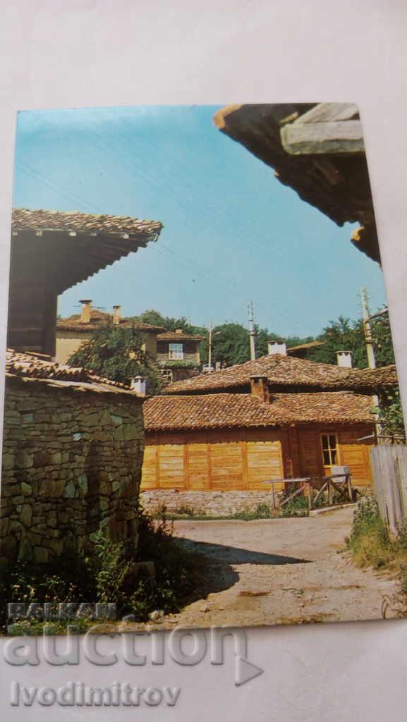 Пощенска картичка Медвен, Сливенски окръг 1981