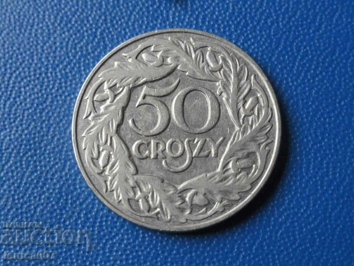 Delivery of Poland 1923 - 50 groschen Delivery of Poland 1923 - 50 groschen