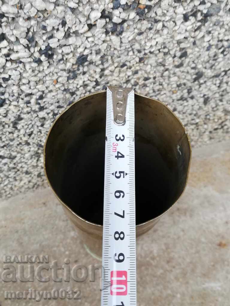 Old shell casing from a World War II (WW2) shell - 5 Old shell casing from a World War II (WW2) shell - 5