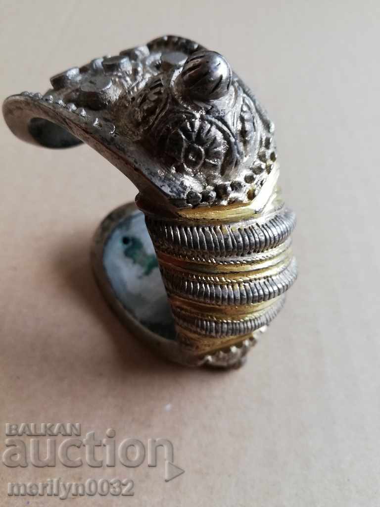 Silver bracelet slingshot silver plating jewelry 160 grams with price 598.00 BGN | € 305.75 Silver bracelet slingshot silver plating jewelry 160 grams with price 598.00 BGN | € 305.75