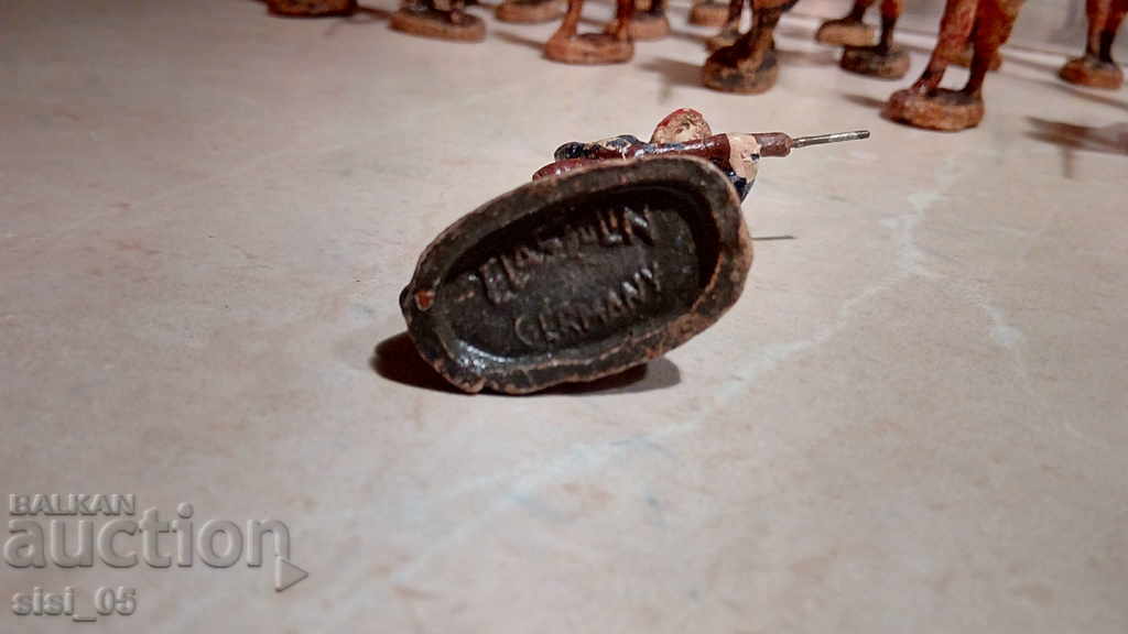 Figures soldiers Elastolin Germany Elastolin Grmany 23 pcs. - 7 Figures soldiers Elastolin Germany Elastolin Grmany 23 pcs. - 7