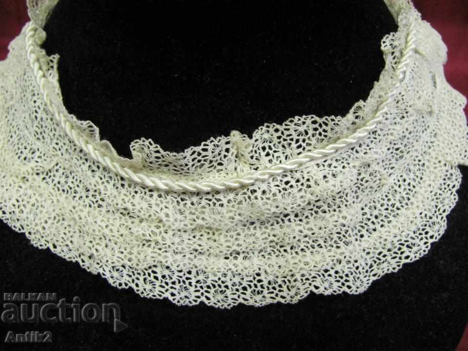 2 pieces of handmade women's collars - 6 2 pieces of handmade women's collars - 6