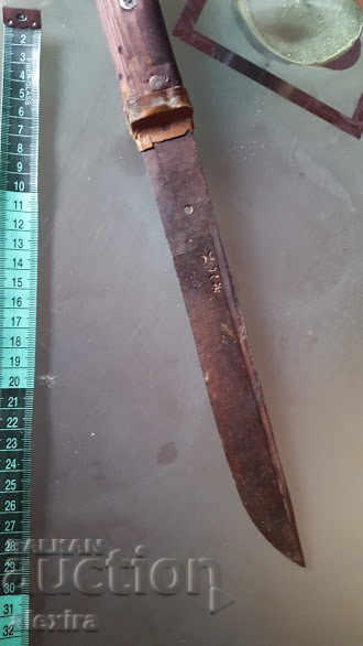 a huge old haiddock forged knife - 5 a huge old haiddock forged knife - 5