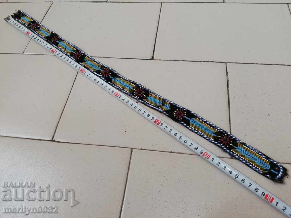 Auction Costume belt with beads Auction Costume belt with beads