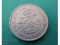 Англия 2 Шилинг 1948 Рядка Монета