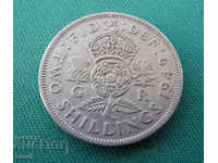 England 2 Shilling 1949 Rare Coin