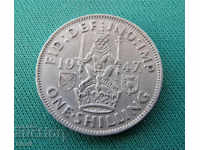 Scoția 1 Șiling 1947 Moneda rară