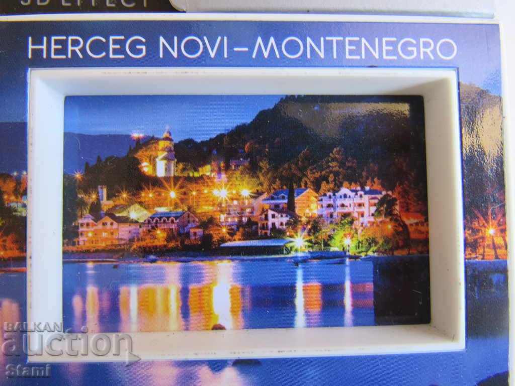 Authentic 3D Magnet from Montenegro, series-48