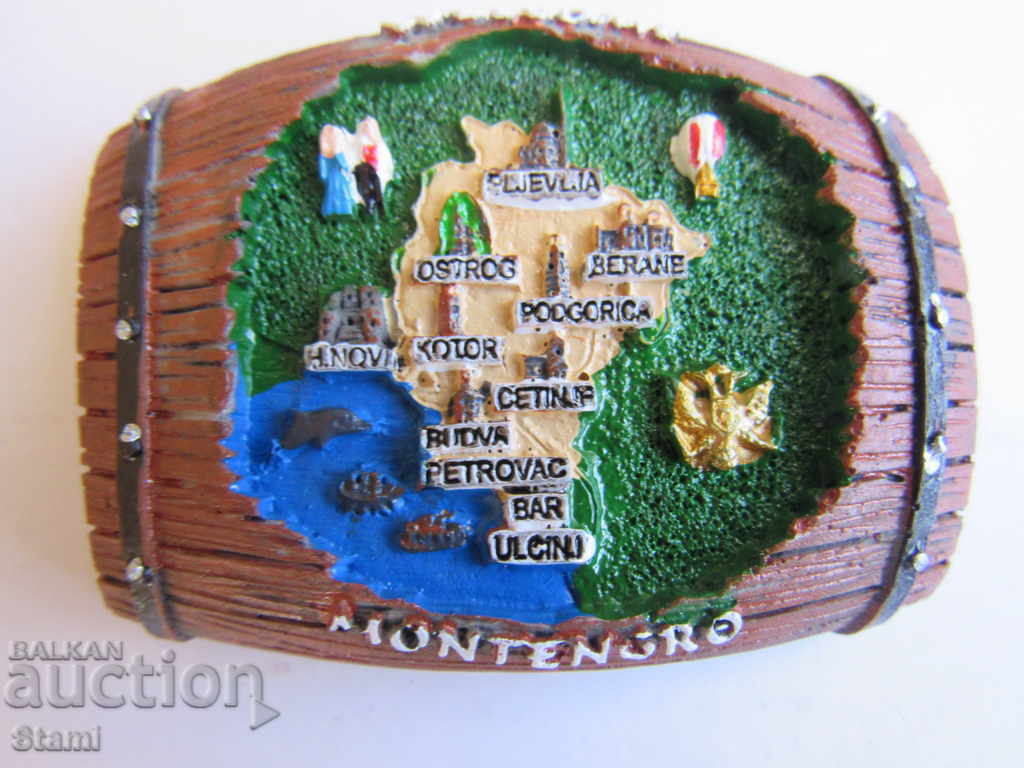 Δημοπρασία Αυθεντικός 3D μαγνήτης από το Μαυροβούνιο, σειρά-49