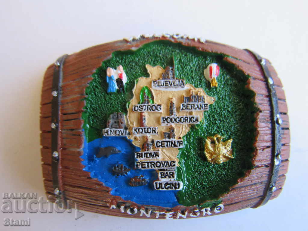 Παράδοση Αυθεντικός 3D μαγνήτης από το Μαυροβούνιο, σειρά-49