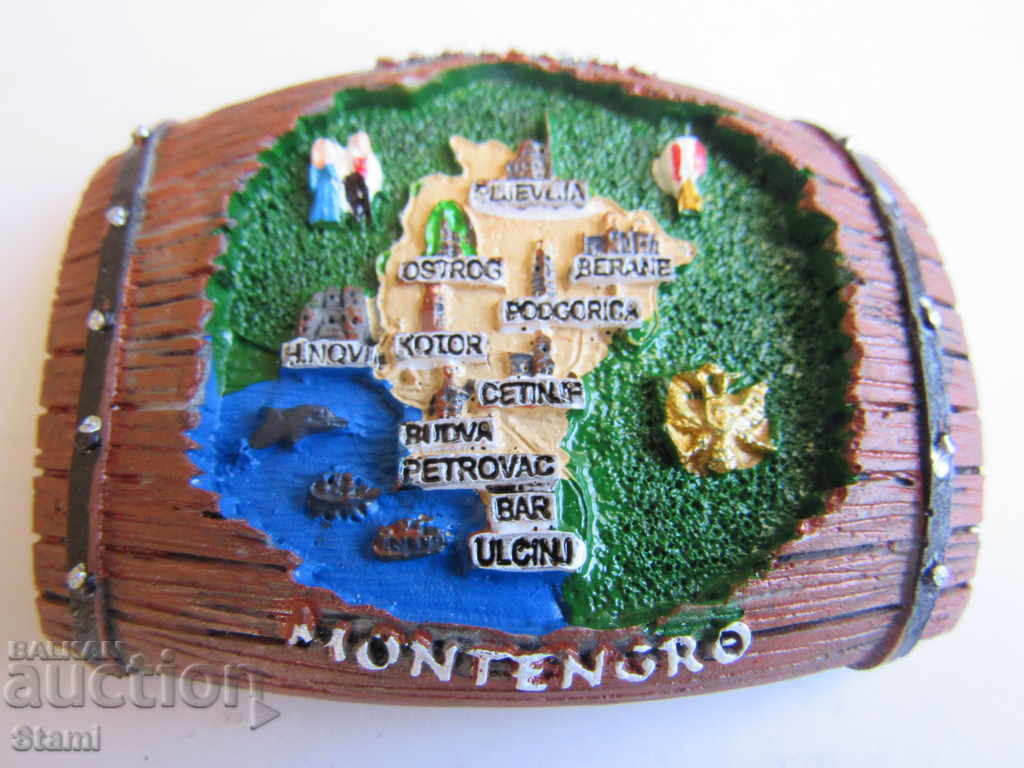 Αυθεντικός 3D μαγνήτης από το Μαυροβούνιο, σειρά-49 - 5