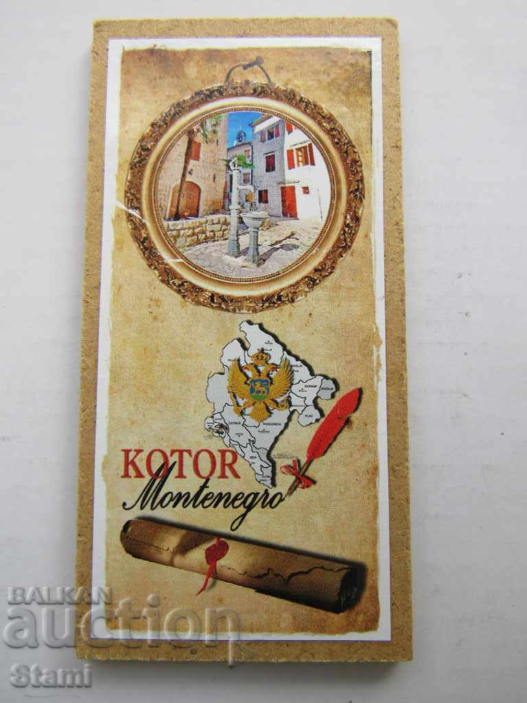 Authentic Magnet from Montenegro, 51 series