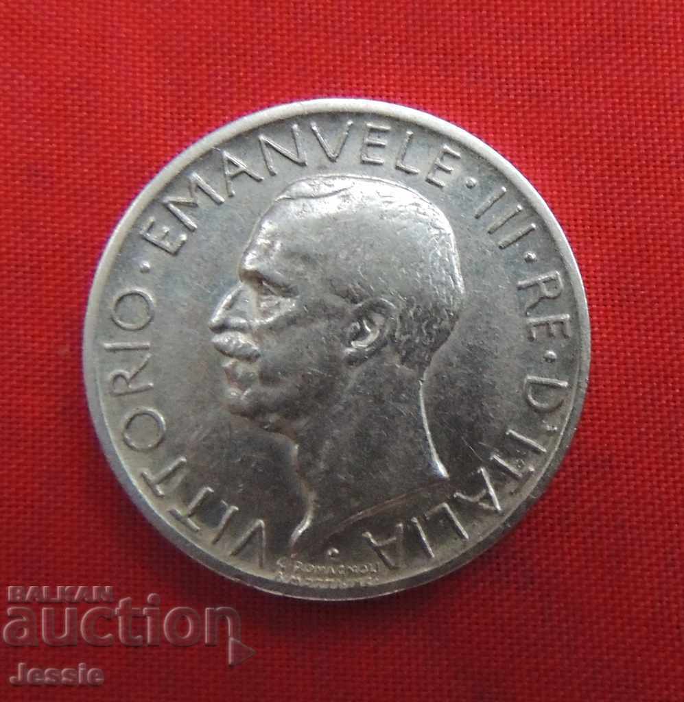 5 lire 1928 R Italy silver QUALITY COMPARED AND APPRAISED! with price € 22.20 | 43.42 BGN