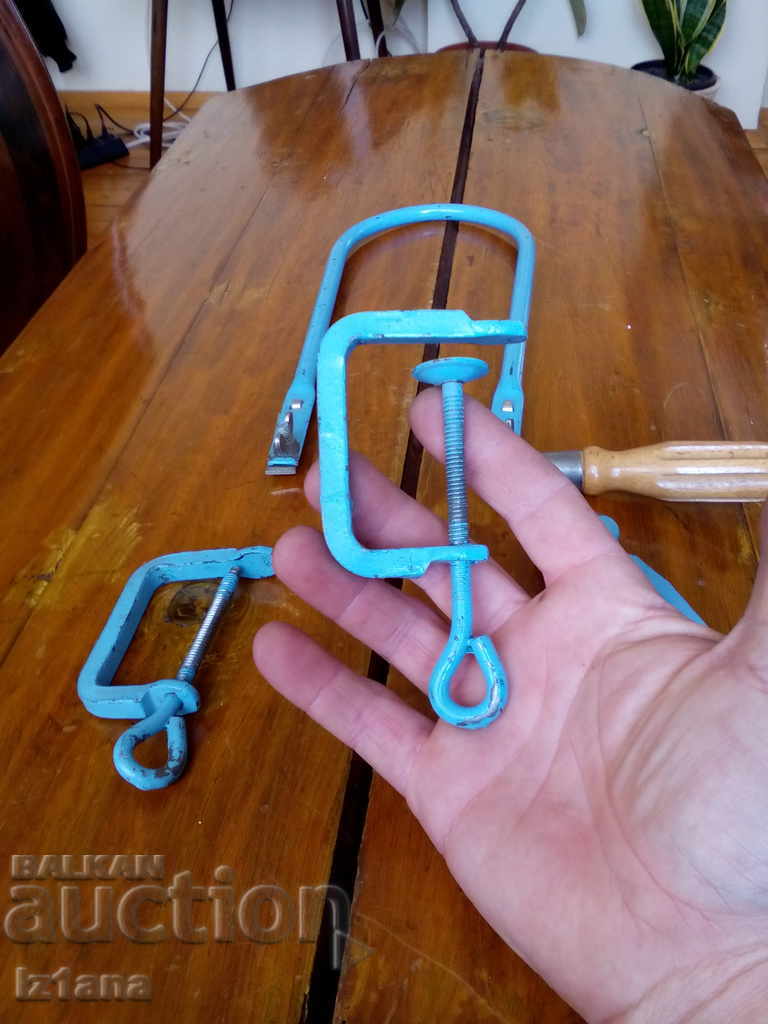 Lot Old Russian Woodworking Tools - 5 Lot Old Russian Woodworking Tools - 5