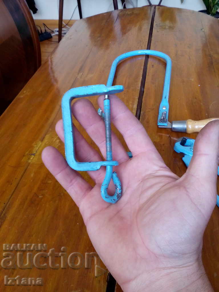 Lot Old Russian Woodworking Tools - 6 Lot Old Russian Woodworking Tools - 6