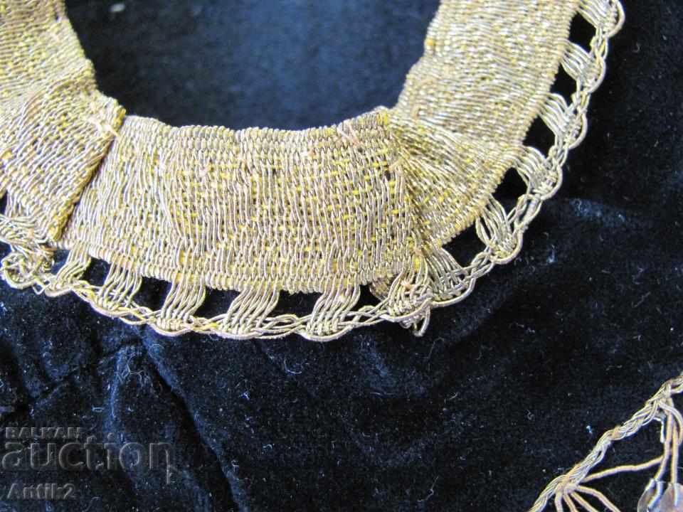 19th Century Women's Folk Art Costume with Gold Braid - 5 19th Century Women's Folk Art Costume with Gold Braid - 5