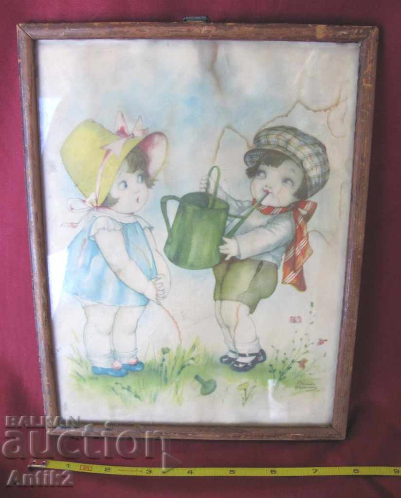 The 30 Children's Color Lithography signed - 5 The 30 Children's Color Lithography signed - 5