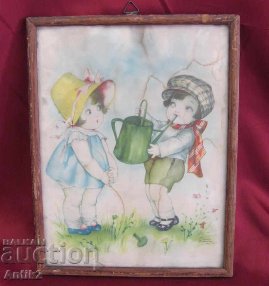 The 30 Children's Color Lithography signed - 6 The 30 Children's Color Lithography signed - 6