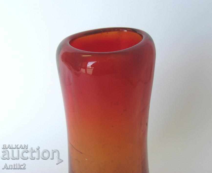 Crystal Glass Massive Vase with price 67.50 BGN | € 34.51 Crystal Glass Massive Vase with price 67.50 BGN | € 34.51