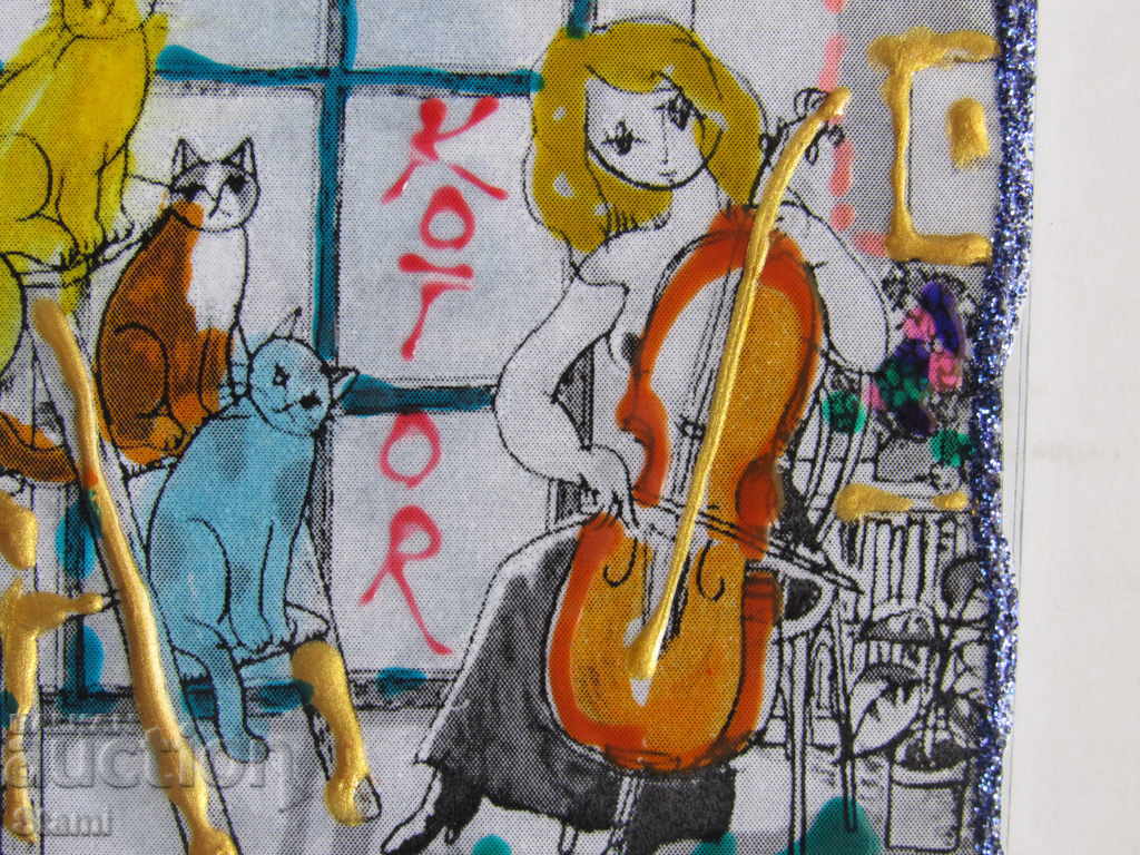 Authentic hand-painted magnet from Montenegro, series-55 with price 12.20 BGN | € 6.24 Authentic hand-painted magnet from Montenegro, series-55 with price 12.20 BGN | € 6.24