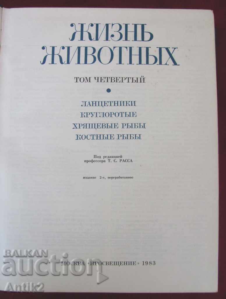 Delivery of 1983 Book of animals and fish Russia Delivery of 1983 Book of animals and fish Russia