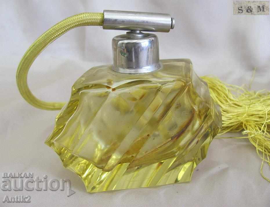 70-те Кристално Шише за парфюм