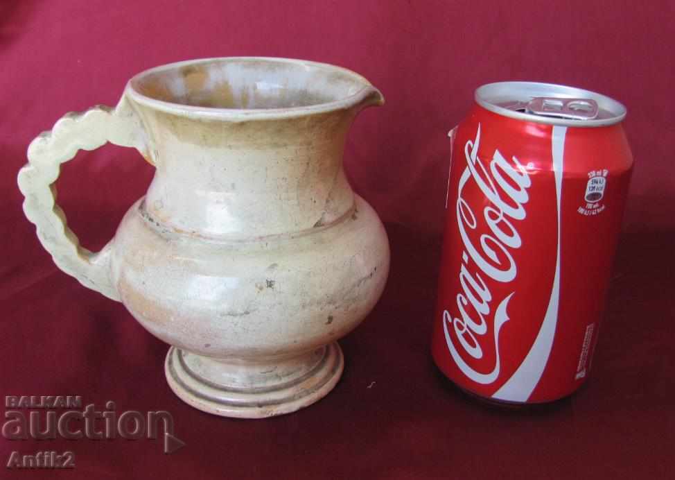 Delivery of 50s Ceramic Author Cane, Signed