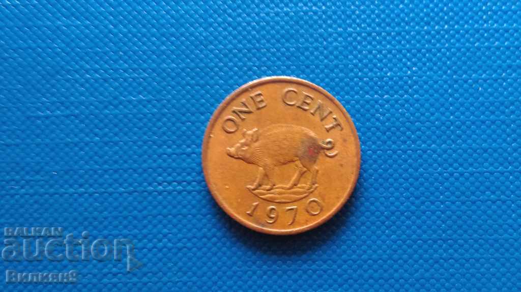 1 cent 1970 Bermuda