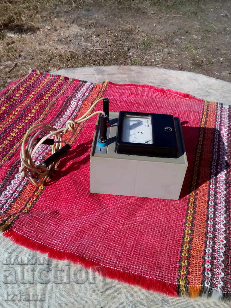 Old Ammeter with price 15.00 BGN | € 7.67 Old Ammeter with price 15.00 BGN | € 7.67