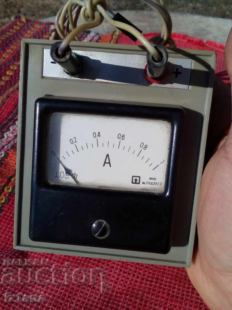 Old Ammeter - 5 Old Ammeter - 5