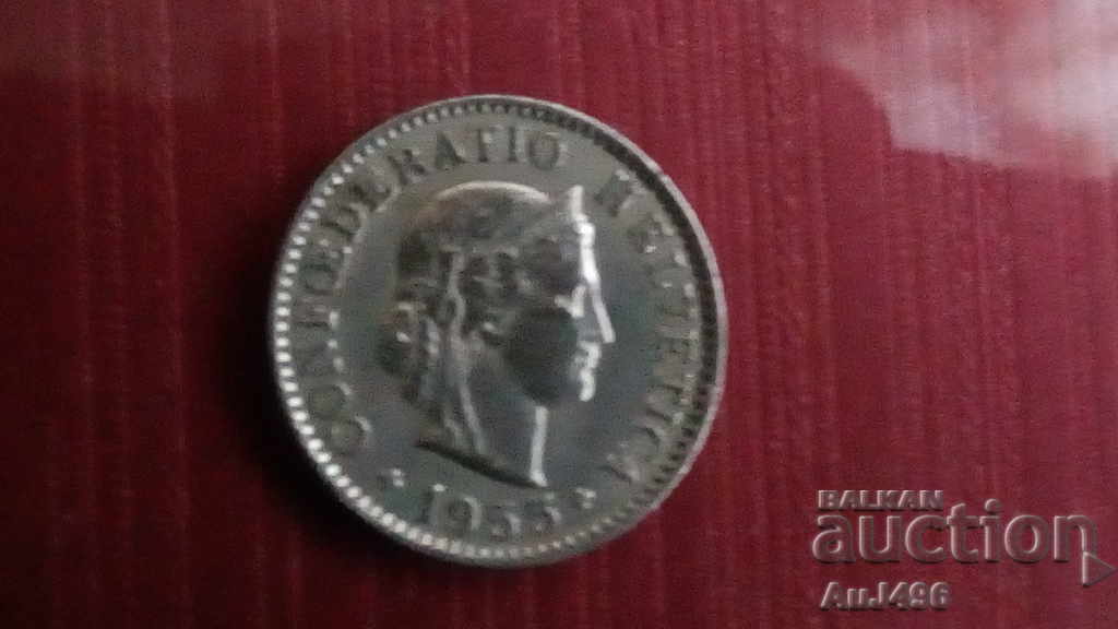 5 RAPPEN 1955 HELVETICA (AU) * - 6 5 RAPPEN 1955 HELVETICA (AU) * - 6