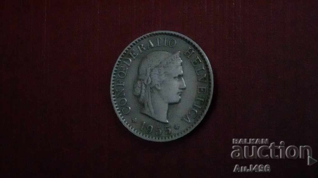 5 RAPPEN 1955 HELVETICA (AU) * - 7 5 RAPPEN 1955 HELVETICA (AU) * - 7