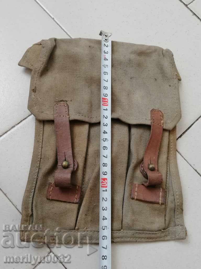 Auction Canvas bag for fillers, pouch, filler WW2 Auction Canvas bag for fillers, pouch, filler WW2