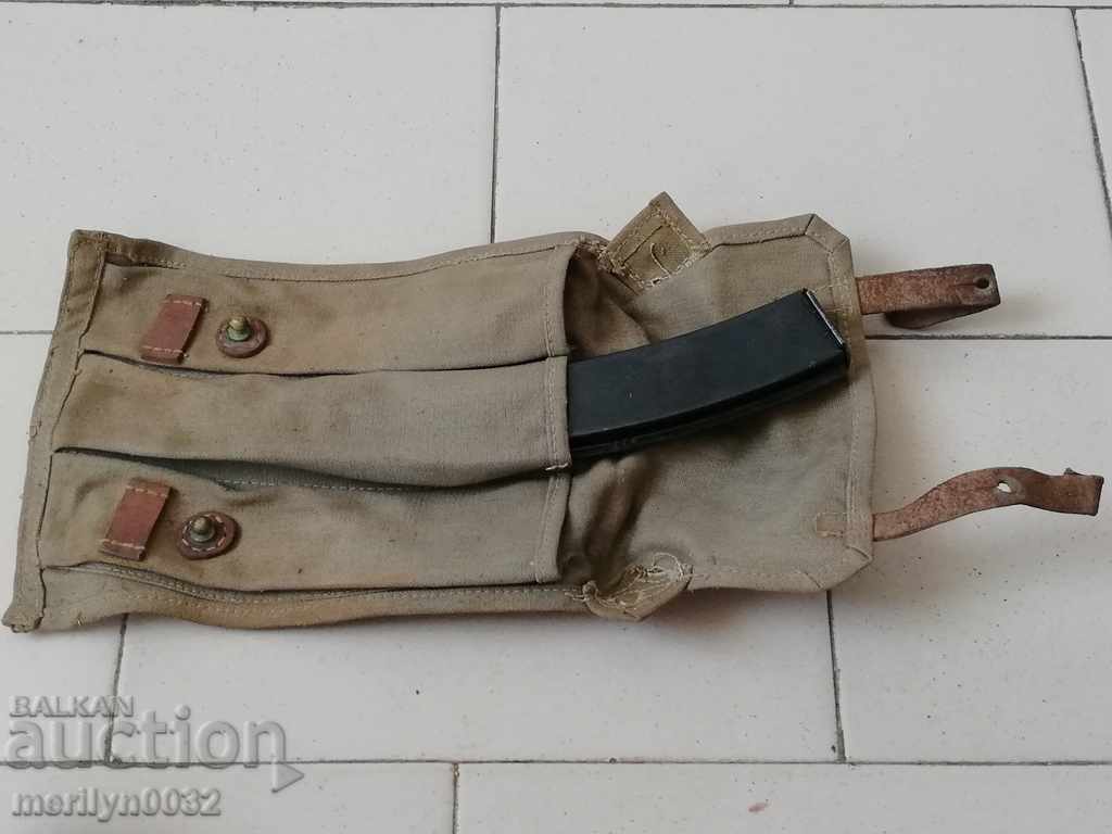 Canvas bag for fillers, pouch, filler WW2 - 6 Canvas bag for fillers, pouch, filler WW2 - 6