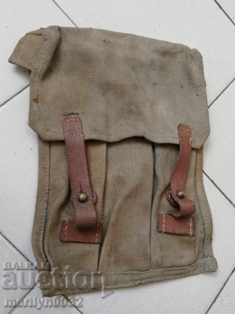 Брезентова чанта за пълнители, сумка, пълнител WW2