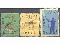 Чисти марки Борба с маларията 1960 от Иран